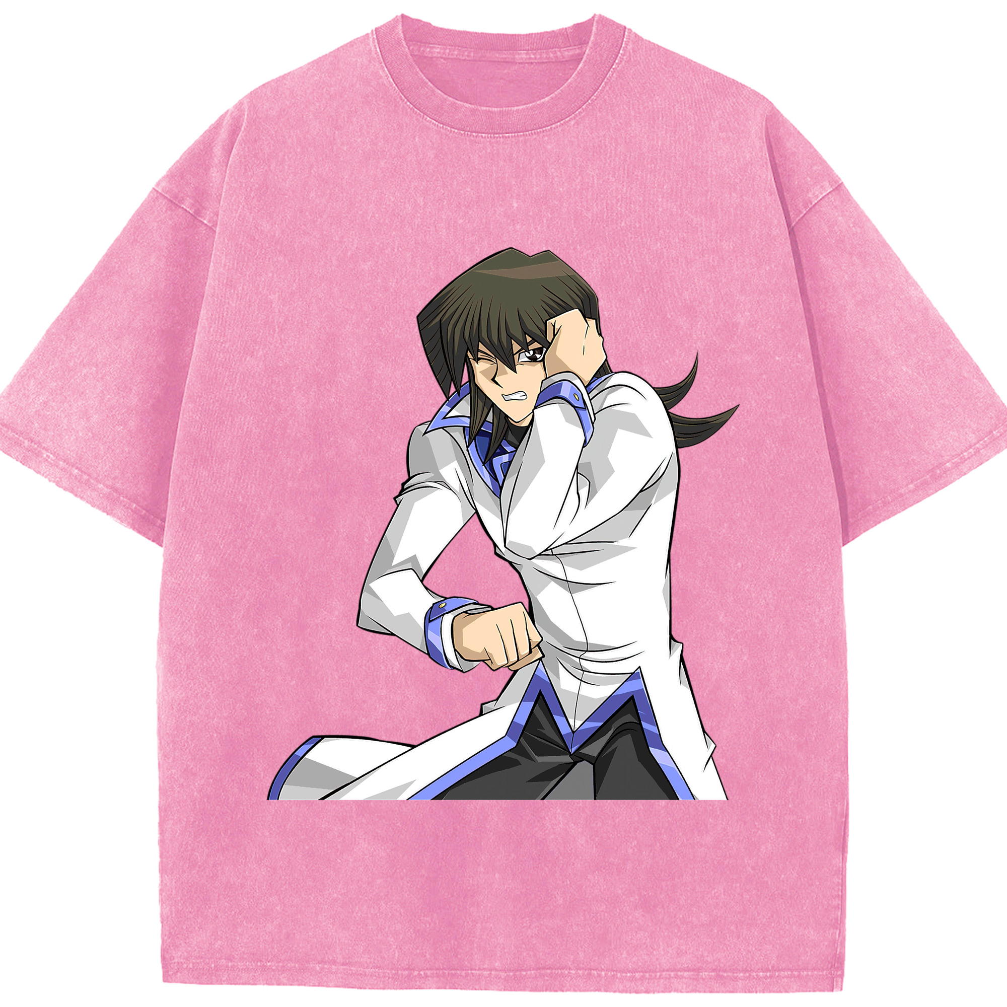 （画像用） 遊☆戯☆王 Yu-Gi-Oh! 綿100% ヴィンテージ風 半袖Tシャツ（フロントプリント）